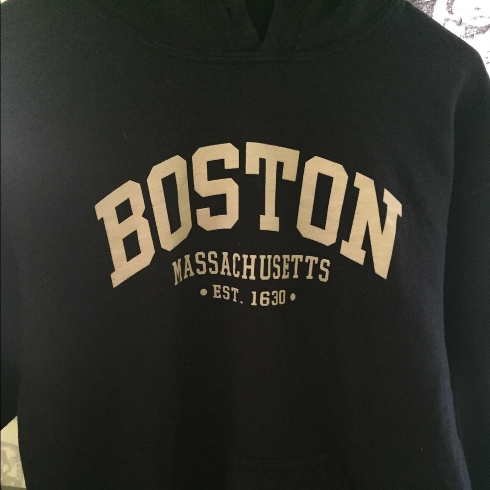 Boston hoodie